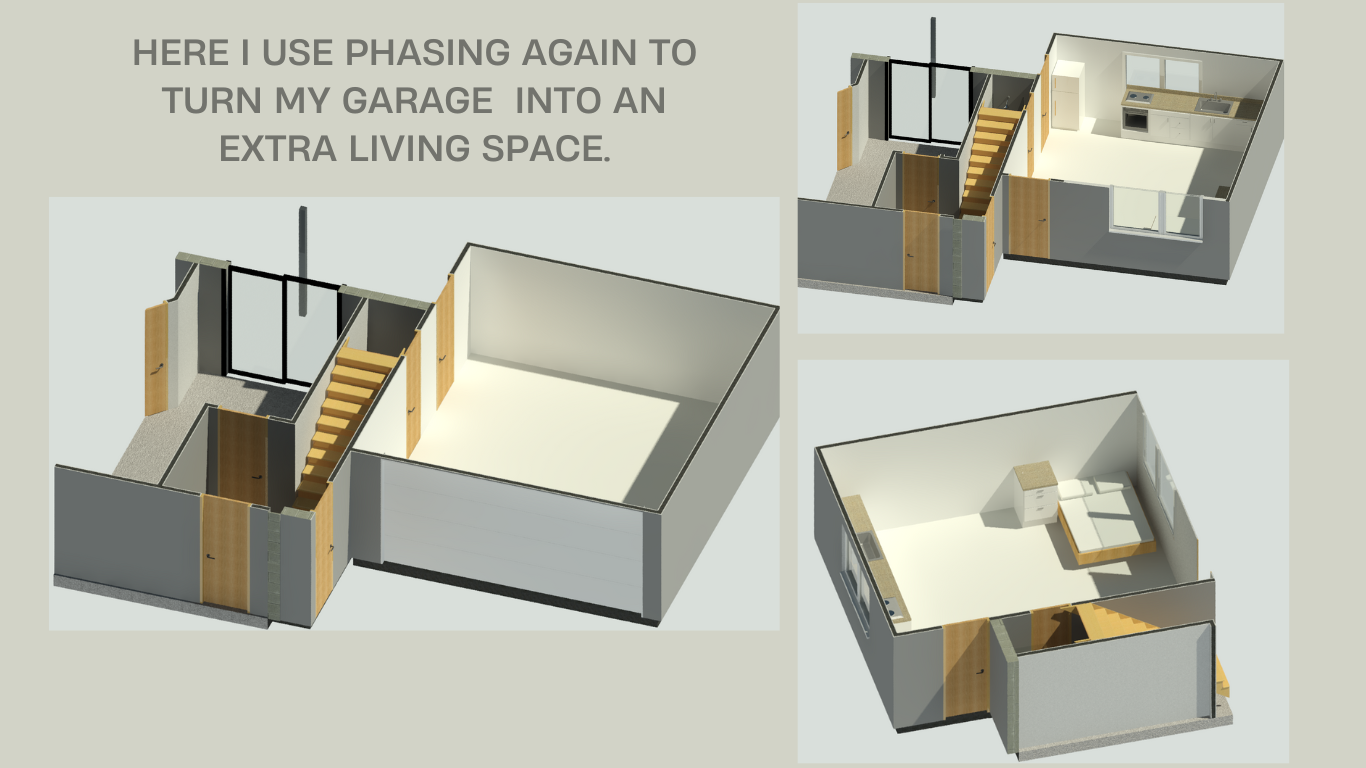 Architectural render from point cloud in Revit